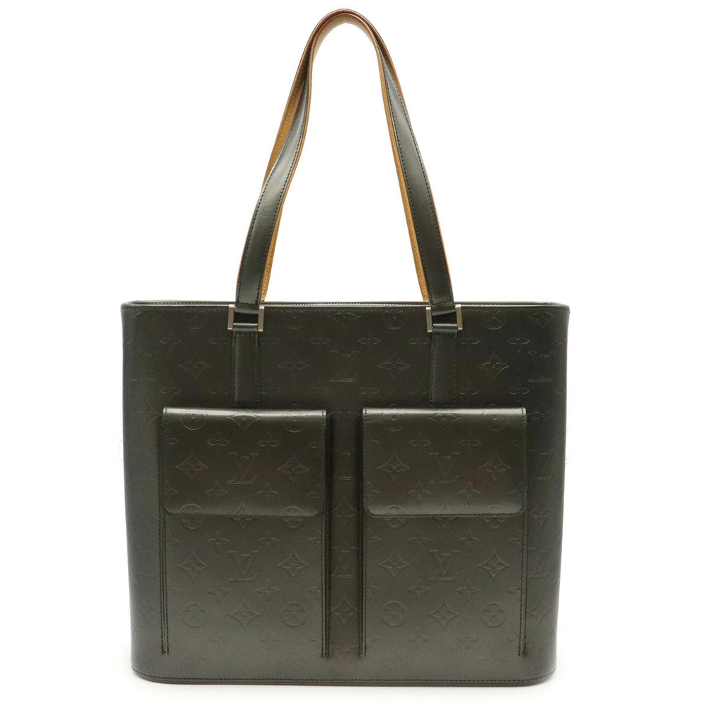 LOUIS VUITTON Monogram Matte Wilwood Tote Bag Shoulder Noir Black
